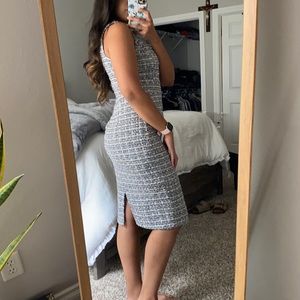Below the knee dress
